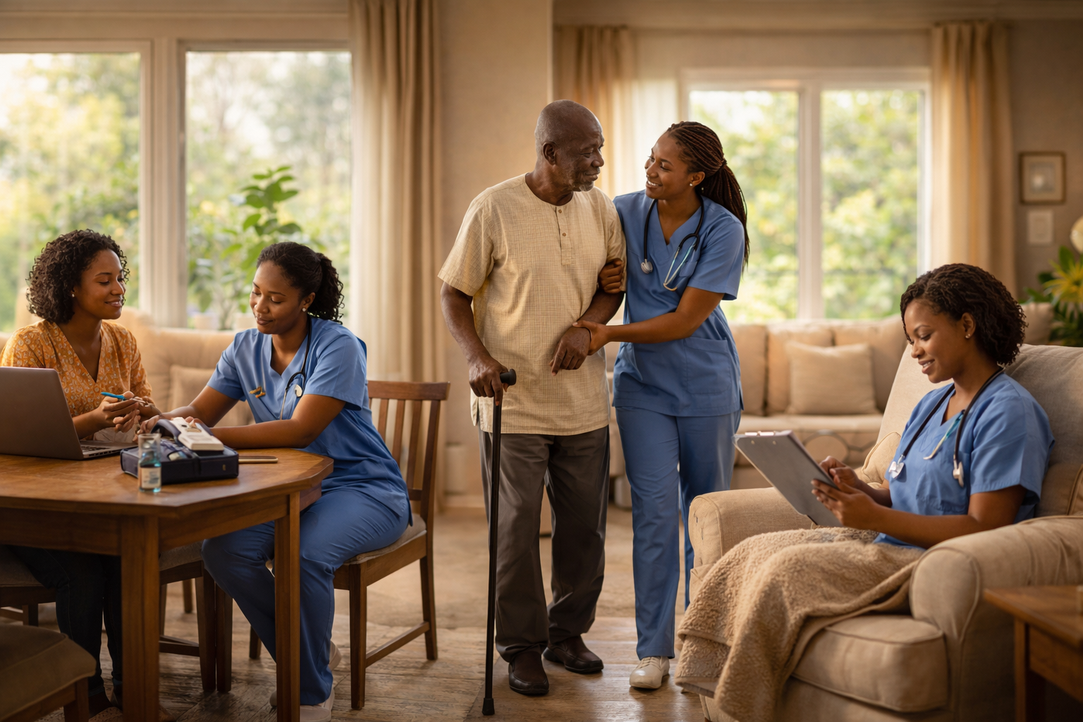 Homecare Illustration